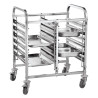 Carro Porta-Bandejas Doble - 12 x GN 1/1 - HENDI