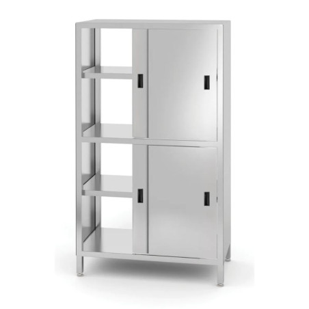 Armario con Separación y Puertas Correderas - Atornillado - HENDI