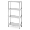 Racks de Stockage 4 Niveles 800 x 400 mm - HENDI