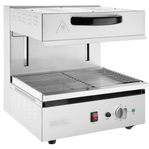 Placa de Cocción y Parrilla Salamandra Altura Ajustable - 2800 W