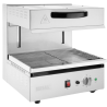 Placa de Cocción y Parrilla Salamandra Altura Ajustable - 2800 W