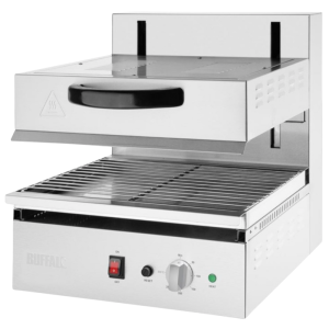 Placa de Cocción y Parrilla Salamandra Altura Ajustable - 2800 W