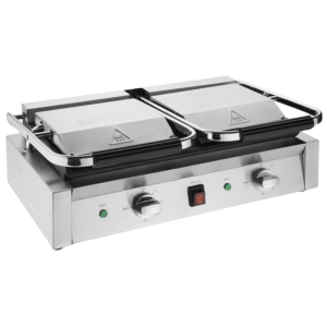 Grill de Doble Contacto Estriado/Liso - Buffalo