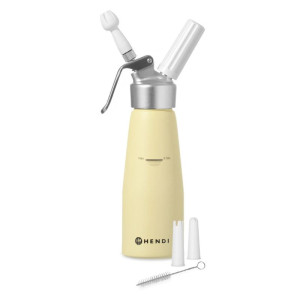 Siphón para Chantilly Amarillo - 0,5 L - HENDI