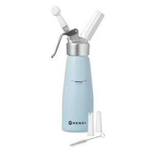 Siphon para Chantilly Azul - 0,5 L - HENDI
