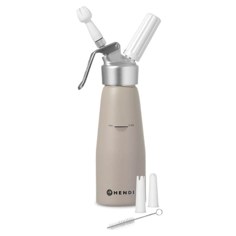 Sifón para Chantilly Taupe - 0,5 L - HENDI Sifón para Chantilly Taupe - 0,5 L - HENDI