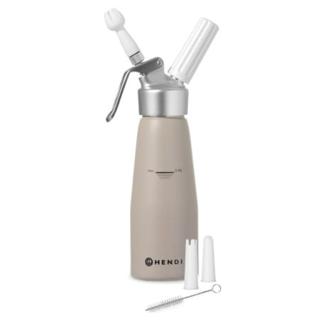 Sifón para Chantilly Taupe - 0,5 L - HENDI