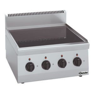 Horno Eléctrico de Sobremesa 4 Fuegos Vitrocerámica - Serie 600