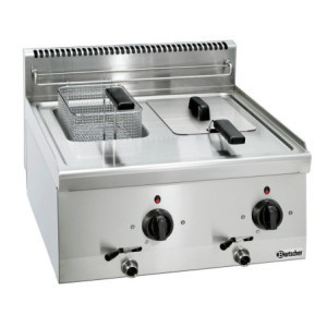 Freidora Eléctrica de Sobremesa - Serie 600 - 2 x 6 L - Bartscher