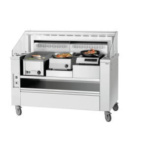 200 mm podium for Cooking Station