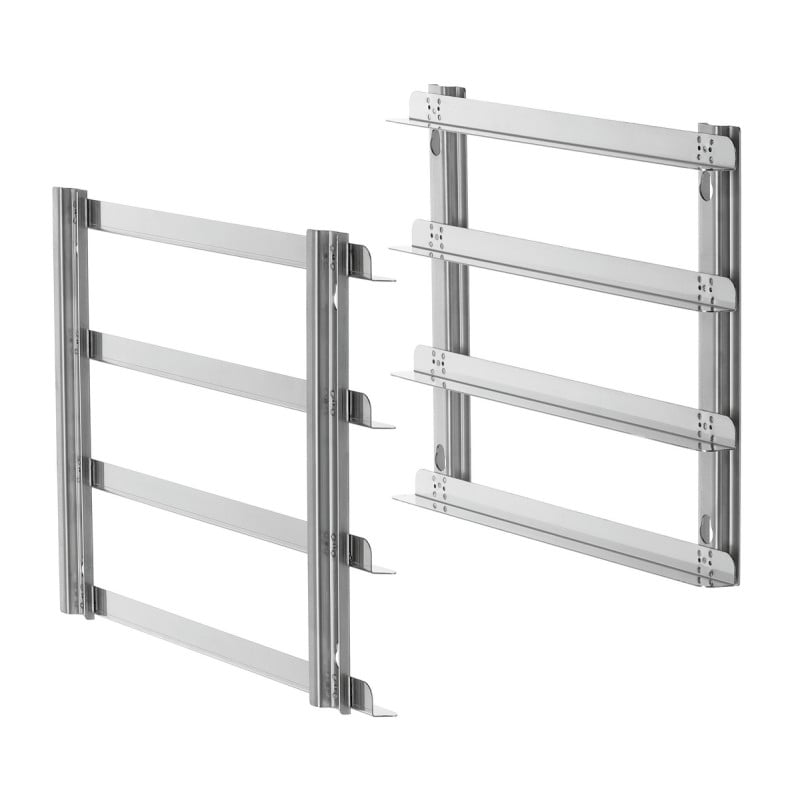Glissières de Support pour Four Mixte à Vapeur 5 Niveaux Glissières de Support pour Four Mixte à Vapeur 5 Niveaux