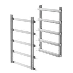 Guías de Soporte para Horno Combinado de Vapor 7 Niveles