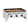 Parrilla Combinada a Gas - 3 Quemadores