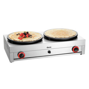 Crêpière a Gas Doble - Ø 40 cm
