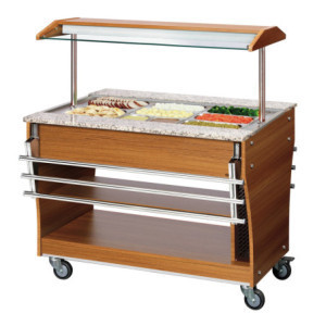 Chariot Buffet Caliente - 3 x GN 1/1