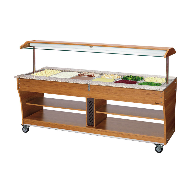 Carro Buffet Caliente - 6 x GN 1/1