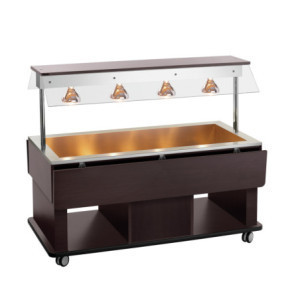 Carro Buffet Caliente Infantil - 4 x GN 1/1
