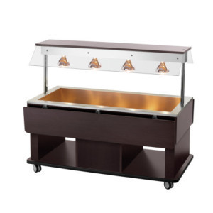 Carro Buffet Caliente Infantil - 4 x GN 1/1