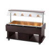 Carro Buffet Caliente Infantil - 4 x GN 1/1