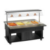 Carro Buffet Caliente Infantil - 4 x GN 1/1