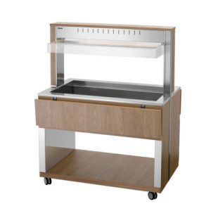 Chariot Buffet Caliente - 3 x GN 1/1