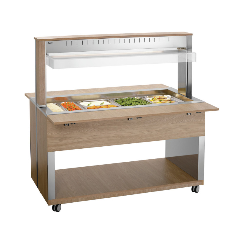 Carro Buffet Caliente - 4 x GN 1/1