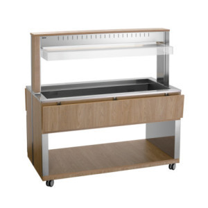 Carro Buffet Caliente - 4 x GN 1/1