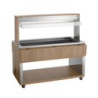 Carro Buffet Caliente - 4 x GN 1/1