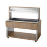 Carro Buffet Caliente - 4 x GN 1/1