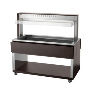 Carro Buffet Caliente - 4 x GN 1/1