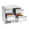 Mini Mesa Refrigerada GN 1/1 - 4 Cajones