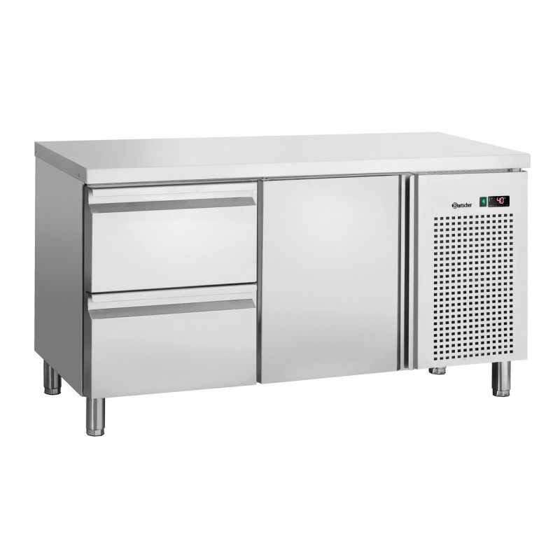 Mesa Refrigerada Positiva 1 Puerta y 2 Cajones GN 1/1 Mesa Refrigerada Positiva 1 Puerta y 2 Cajones GN 1/1