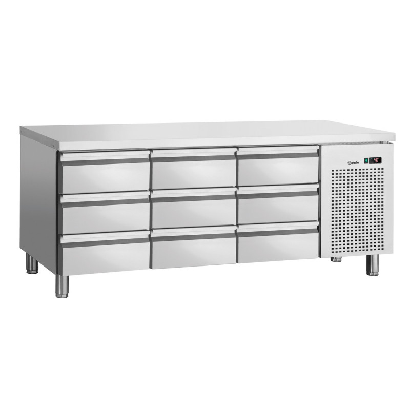Mesa Refrigerada Positiva 9 Cajones GN 1/1 Mesa Refrigerada Positiva 9 Cajones GN 1/1