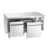 Mesa Refrigerada Positiva 2 Puertas GN 1/1 con Soubassement