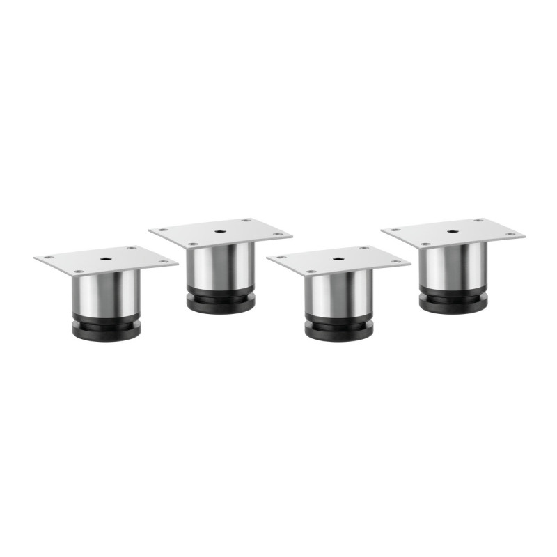 Juego de Patas para Mesa Refrigerada con Base - Lote de 4