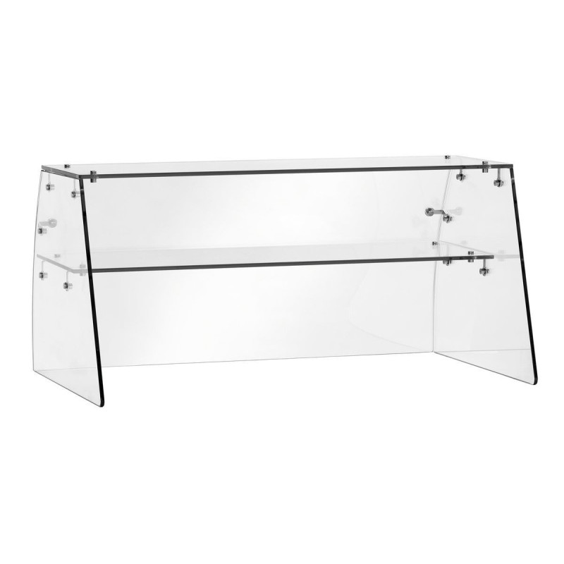 Vitrine en Verre pour Saladette Réfrigérée à 2 Portes Vitrine en Verre pour Saladette Réfrigérée à 2 Portes