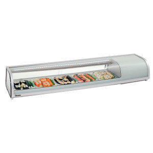 Expositor Refrigerado para Sushis - 5 x GN 1/2