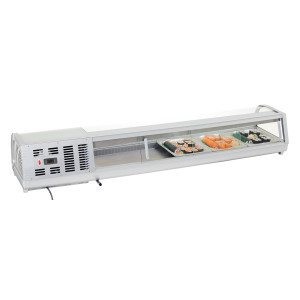 Expositor Refrigerado para Sushis - 5 x GN 1/2