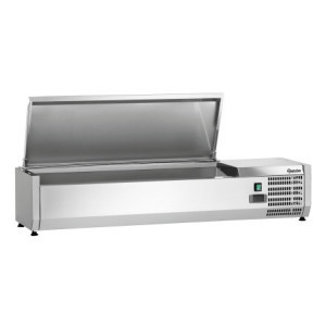 Saladette Refrigerada para Colocar Inox - 5 x GN 1/4