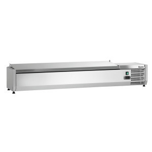 Saladette Refrigerada para Colocar Inox - 7 x GN 1/4