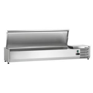 Saladette Refrigerada para Colocar Inox - 7 x GN 1/4