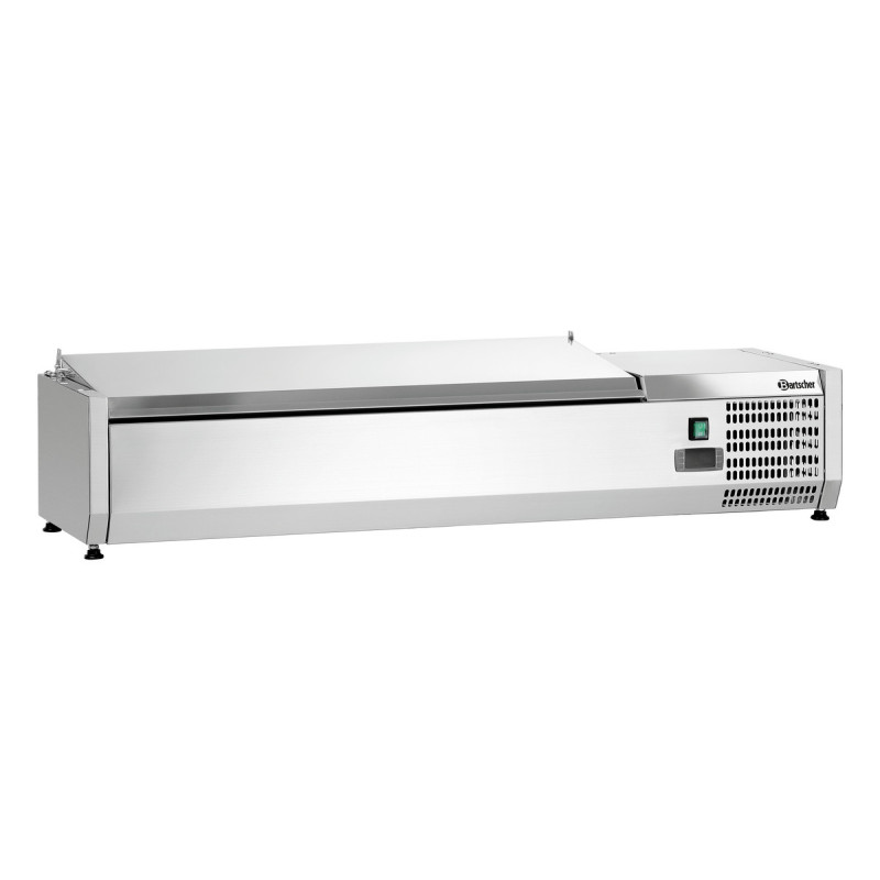 Saladette Refrigerada para Colocar Inox - 3 x GN 1/3 + 1 x GN 1/2 Saladette Refrigerada para Colocar Inox - 3 x GN 1/3 + 1 x GN 1/2