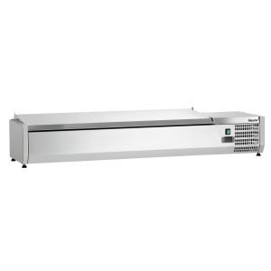 Saladette Refrigerada para Colocar Inox - 5 x GN 1/3 + 1 x GN 1/2