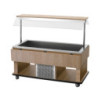 Carro Buffet Caliente Infantil - 4 x GN 1/1