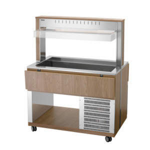 Chariot Buffet Caliente - 3 x GN 1/1