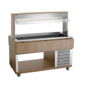 Chariot Buffet Caliente - 4 x GN 1/1