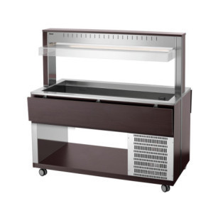 Carro Buffet Caliente - 4 x GN 1/1