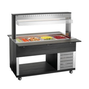 Chariot Buffet Caliente - 4 x GN 1/1