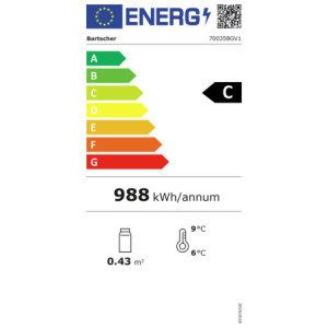 Vitrina Refrigerada para Colocar - 64 L