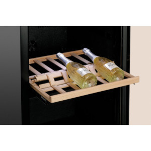 Expositor de Vino de Madera - 6 Botellas